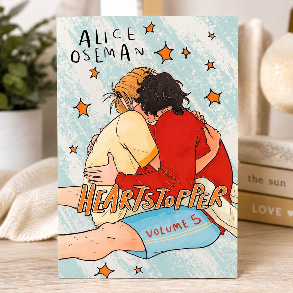 Heartstopper Vol 5 Alice Oseman Paperback Graphic Novel BookTok Netflix NEW